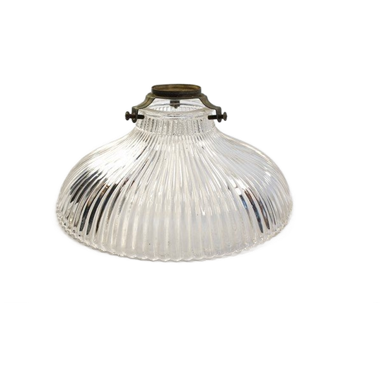 Vintage Glazen Lampenkap Holophane Glas 1