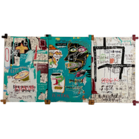 Jean Michel Basquiat (1960-1988) Ishatar 1983, Licensed By Artestar Ny