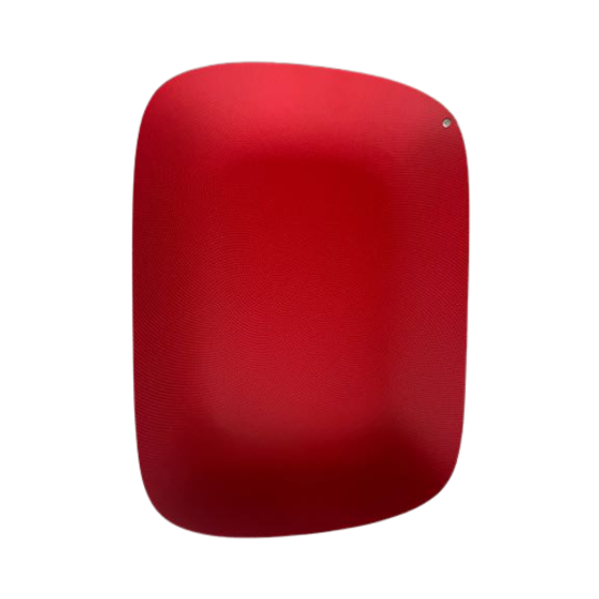 Alessi Schaal Moiré By Marcel Wanders. Rood Staal Alessi Design 1