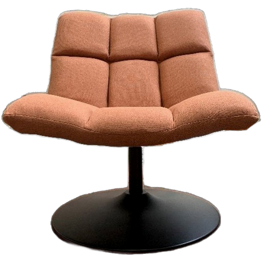 DUTCHBONE Fauteuil In Perzikoranje – Opnieuw Bekleed 1