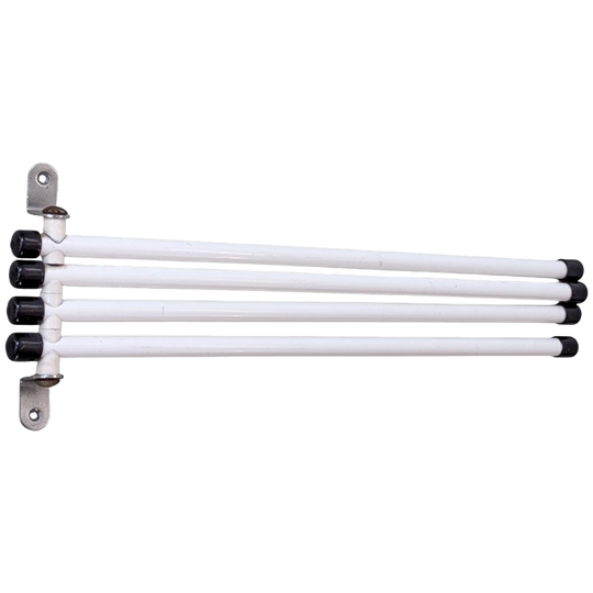 Wand Handoeken Rekje – Jaren 60 - (kd43) 1