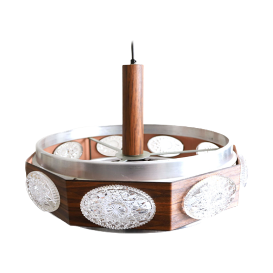 Prachtige Vintage/retro Plafondlamp, Jaren '60/'70 1