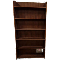 Grote Boekenkast Vintage Boekenkast Teakfineer Wandkast Kast