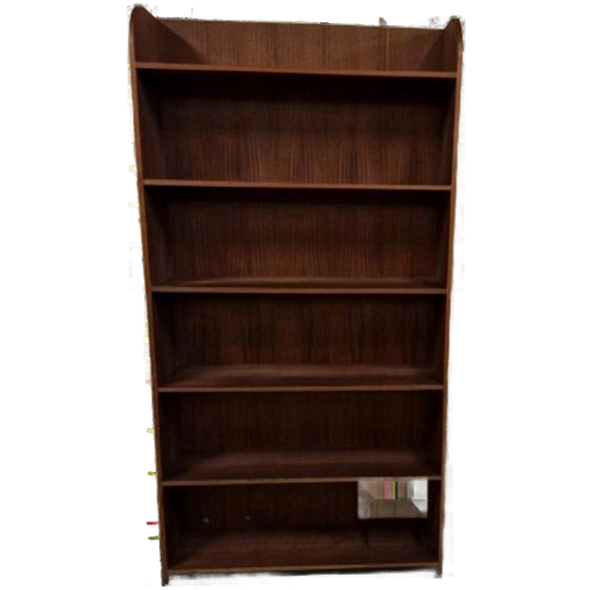 Grote Boekenkast Vintage Boekenkast Teakfineer Wandkast Kast 1