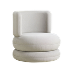 Verpan Easy Fauteuil Textiel Crème thumbnail 1