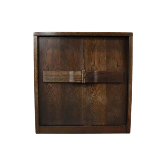 Brutalist Bar Cabinet, Belgium 1970's 1