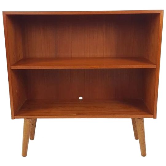 Vintage Deens Vierkant Boeken Kastje | Keuken Kast Klein 1