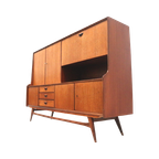 Vintage Dressoir / Highboard Van Louis Van Teeffelen Voor Wébé thumbnail 1