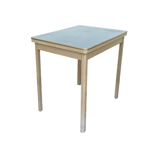 Ijzeren Tafeltje – Gispen Stijl – Jaren 60 – Ahrend -(mg43) 1