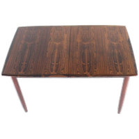 Palissander Verlengbare Vintage Eetkamertafel Tafel 'hasselt' Vintage