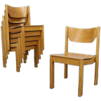 Set Of 6 Dining Chairs, 1970s thumbnail 1