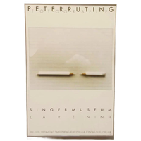 Vintage Peter Ruting 'Het Potlood' Museum Poster