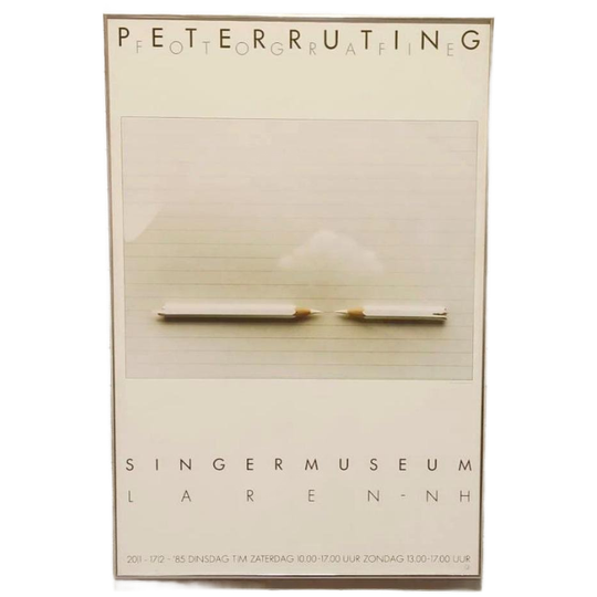 Vintage Peter Ruting 'Het Potlood' Museum Poster 1