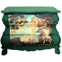 Groen Buikkastje "geboorte Van Venus" Botticelli