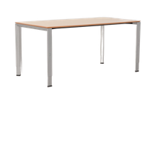Ahrend 700 Bureau, Ahorn, 160 X 80 Cm, Hoogte Verstelbaar Onderstel