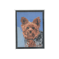 Zilveren Lijst Medium Hondje