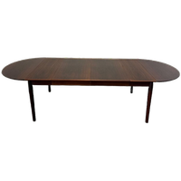 Vintage Verlengbare Eettafel In Palissander