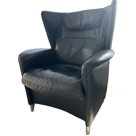 Desede Ds23 Zwart Leren Design Fauteuil 1