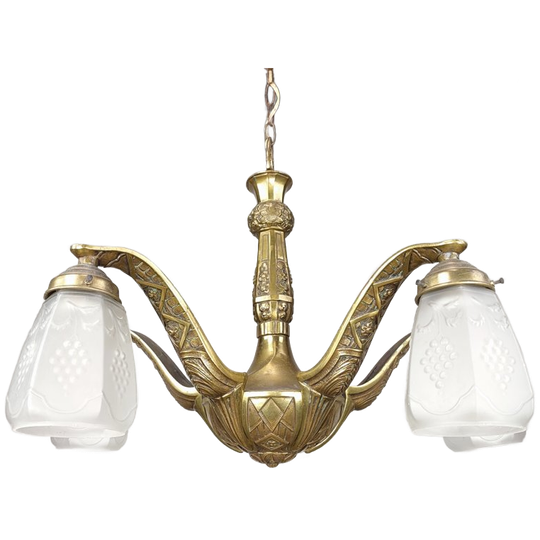 Antieke Art Deco Luster 1