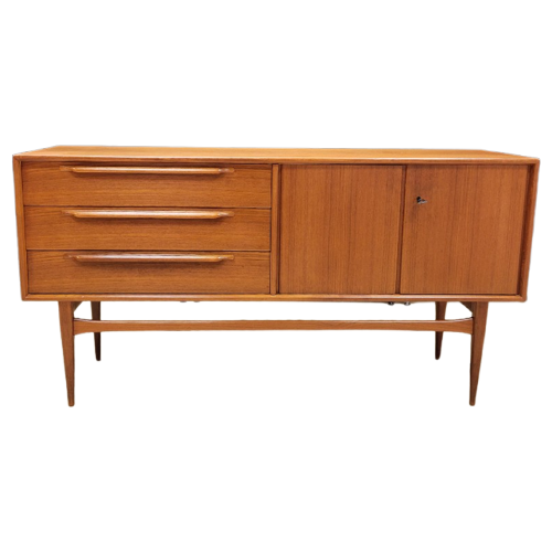 Sideboard In Teak Van Heinrich Riestenpatt Voor Rt Mobel