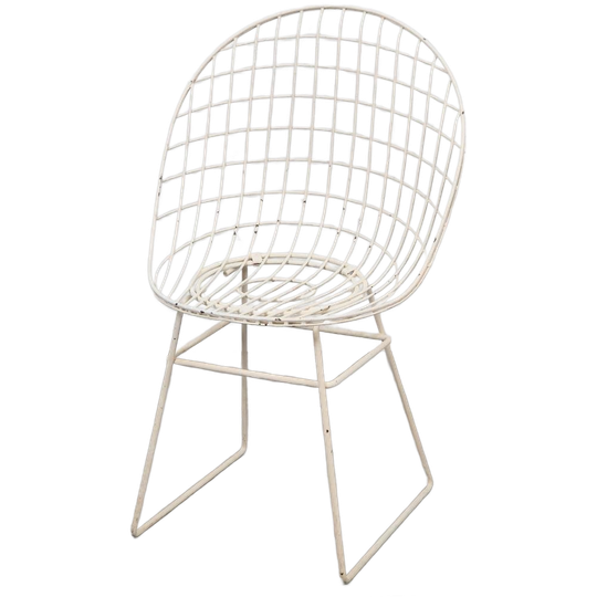 Vintage Vroege Draadstoel Wire Cees Braakman Ums Pastoe '50 1
