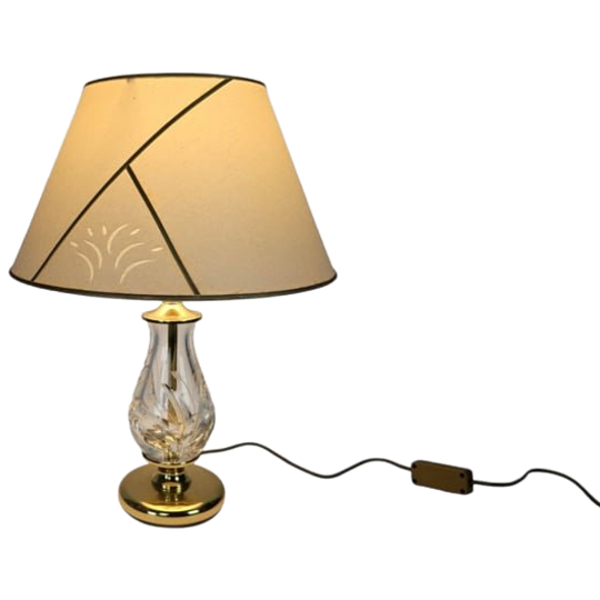 Nachtmann Leuchten - Kristal - Hollywood Regency - 24k Verguld - Germany - 80's 1