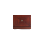 Vintage Unique Bar Cabinet With Brass Markings thumbnail 1