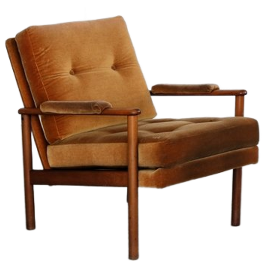 Vintage Fauteuil | Easy Chair | Jaren 60 | Zweeds 1