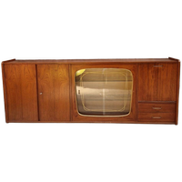 Vintage Dressoir Highboard Scandinavische Wandkast
