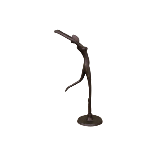 Vintage Bronzen Beeldje Ballerina 2/6 | 00857 1