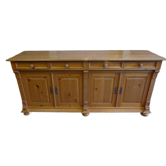 Prachtig Landelijk Grenen Dressoir 200 Cm 1