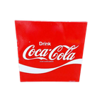 Emaille Reclamebord, Coca-Cola, Langcat Holland. thumbnail 1