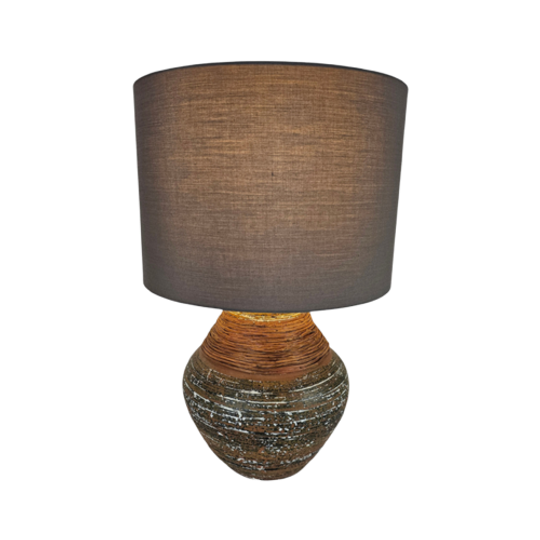 Herda Holland - Tafellamp - Terra Cotta - Aardewerk - 70s 1
