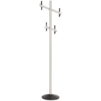 Lande Kapstok, Lichtgrijs, 195 Cm Hoog, 4 Haken thumbnail 1