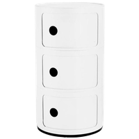 Kartell Componibili Kast - 3 Modules - Mat Wit | €187, Nu