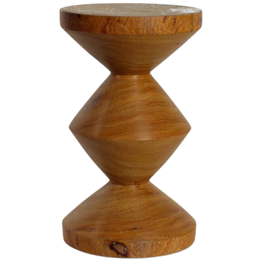 Polspotten | Houten Zig Zag Kruk 1