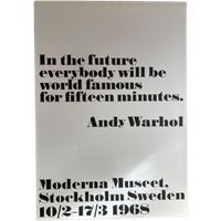 Andy Warhol (1928-1987), In The Future… Iconic