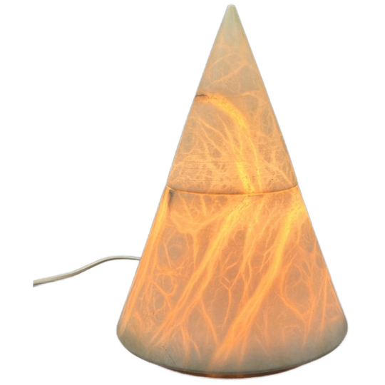 Vintage Albasten Lamp In Kegelvorm, Spanje, 1970's 1