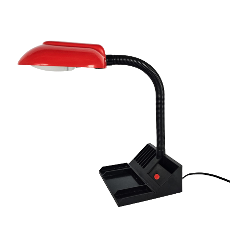 Brilliant Ag - Organiser/Bureaulamp - Rood - Kunststof - 3E Kwart 20E Eeuw