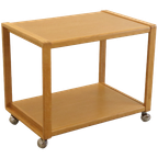 Vintage Deense Trolley 'biersted' Washed Oak thumbnail 1