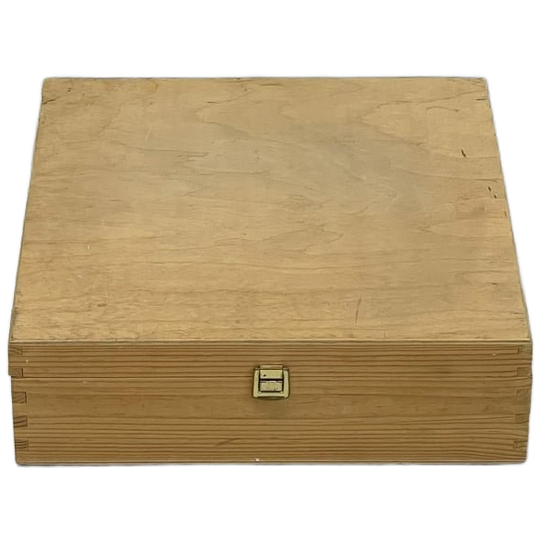 Blankhouten Kistje Opbergkistje 1