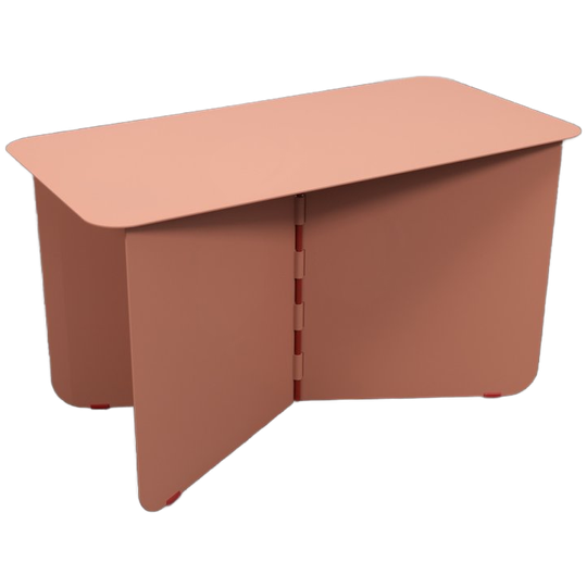 Tweedekans: Side Table Hinge Large By Lex Pott For Puik Design Pink 1