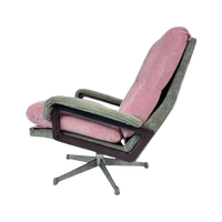 Draaifauteuil Roze Groen | King Chair Pink André Vandenbeuck