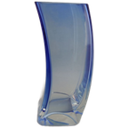 Blue Vase Krosno Poland, 1980S thumbnail 1