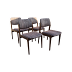 Vintage Eetkamerstoelen - Set Van 4 thumbnail 1