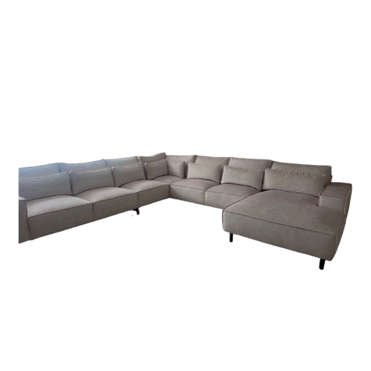 Nieuw! Hoekbank 4-maanden Oud Met Verplaatsbare Zitgedeeltes 1