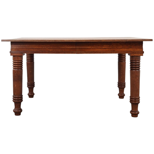 Eikenhouten tafel, Danish Design, jaren 60, gemaakt in Denemarken. 1