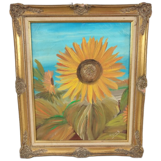 Lingier G - Stilleven Met Zonnebloemen 1