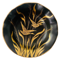 Sierbord Zwart Goud H. Bequet