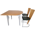 Harvink Zino Stoelen Met Uitschuifbare Design Tafel thumbnail 1